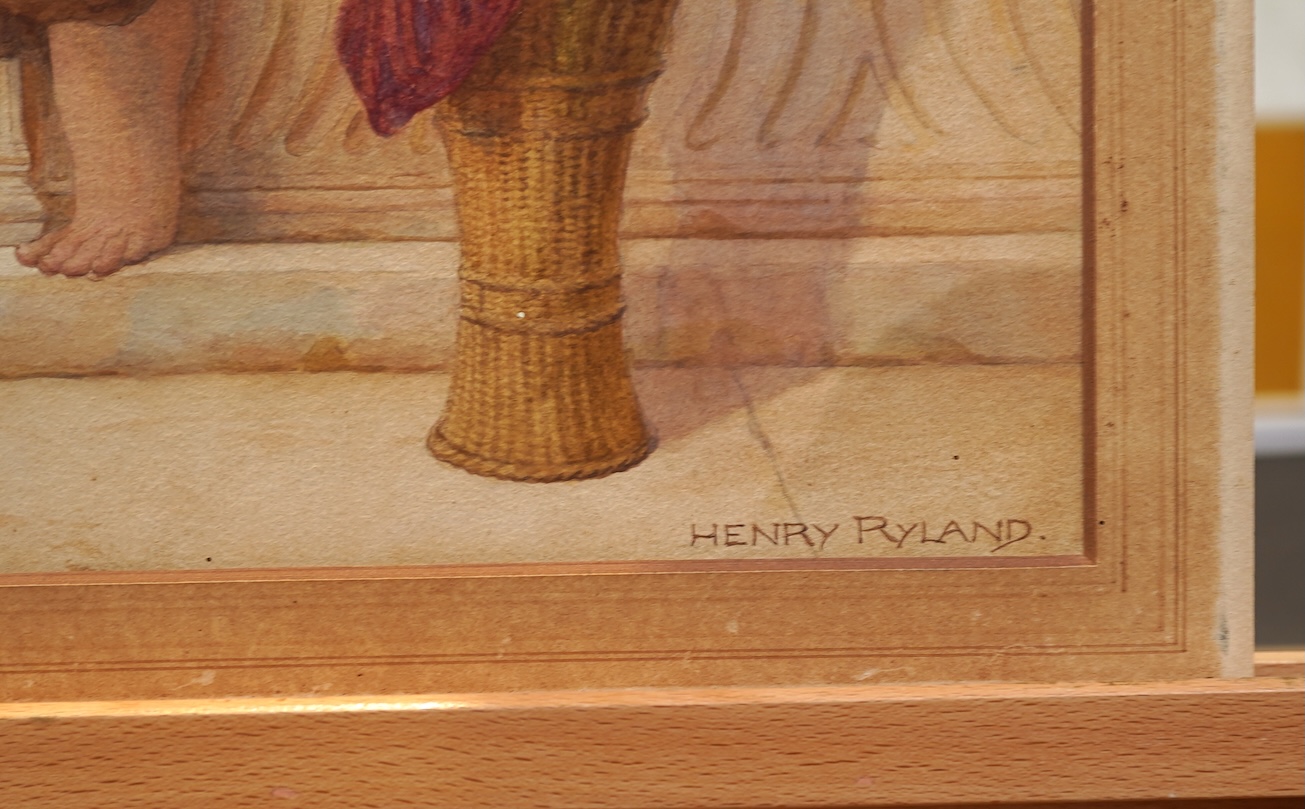 Henry Ryland RI, (1856-1924), 'Reverie'